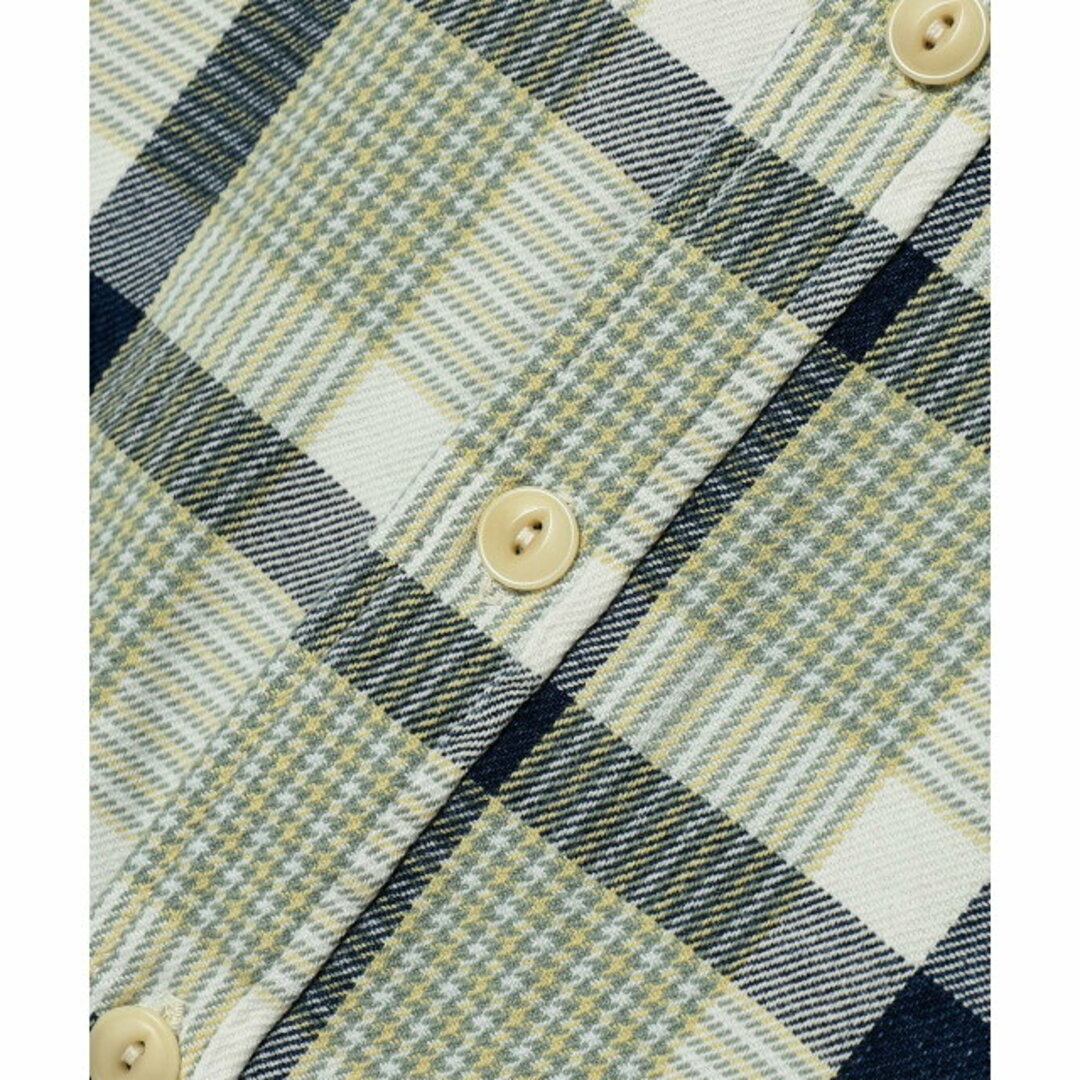 BEAMS(ビームス)の【GREEN】【S】REMI RELIEF * BEAMS PLUS / 別注 Indigo Check Shirt 22AW その他のその他(その他)の商品写真