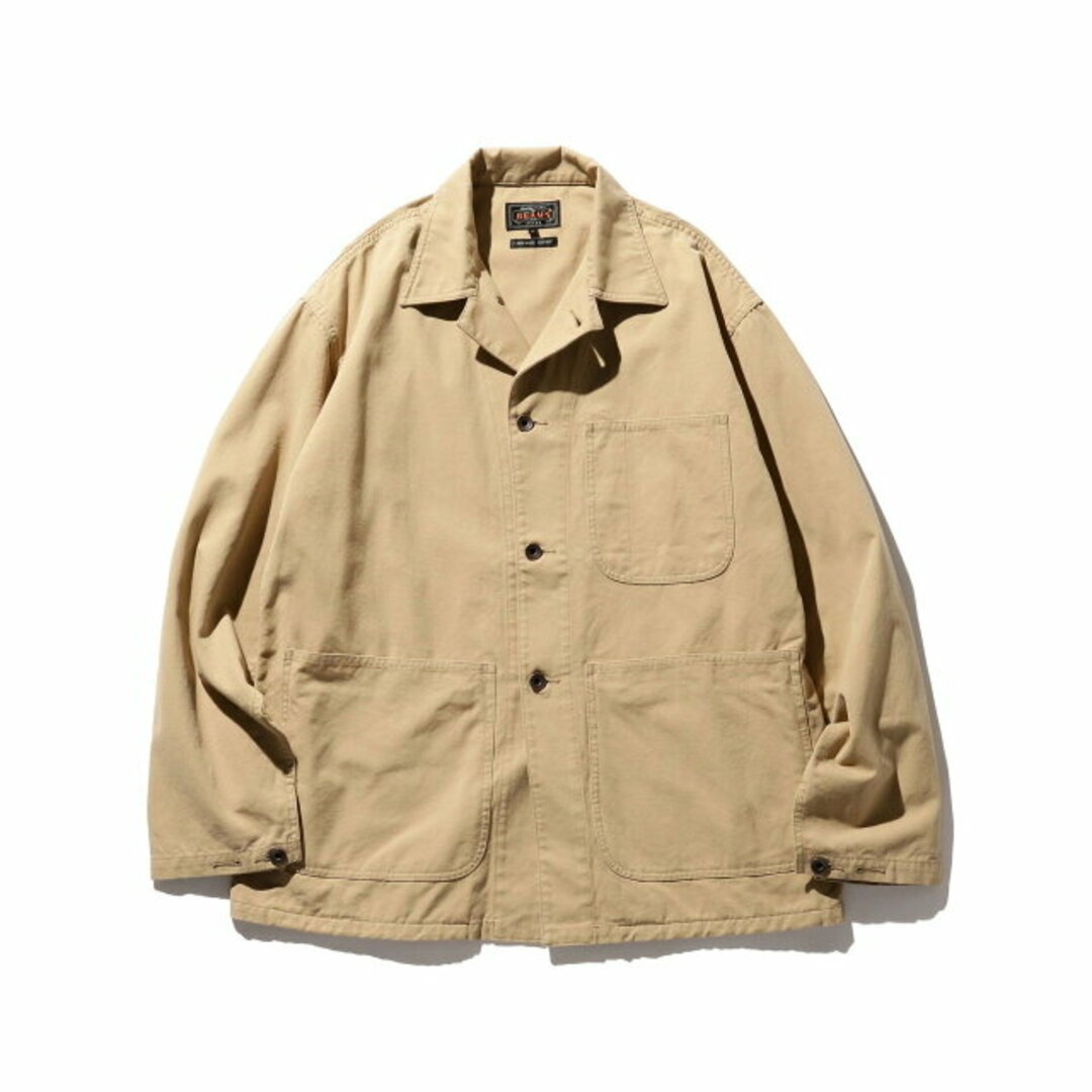 【BEIGE】BEAMS PLUS / コットンキャンバス ミリタリー チョア ジャケット