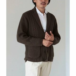 ビームス(BEAMS)の【BROWN】BEAMS HEART / ケーブルニット ジャケット(その他)