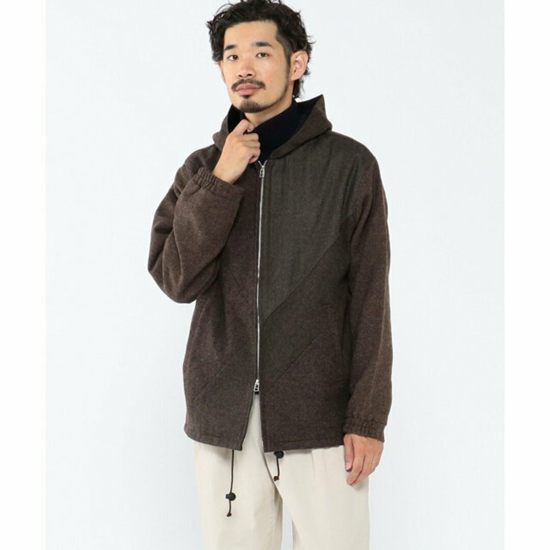 【Brown】TUBE * BEAMS PLUS / 別注 Wool Panel Parka