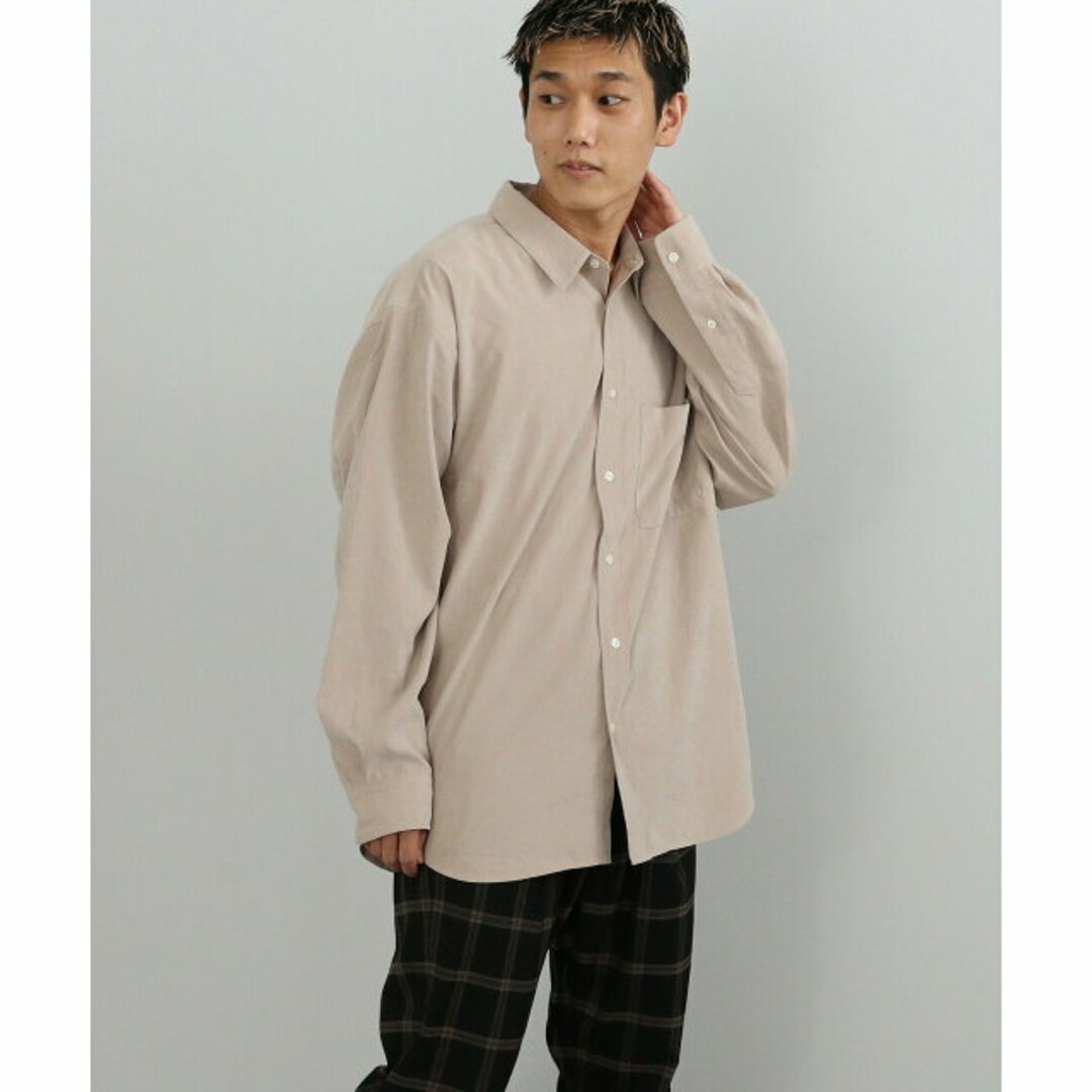 BEAMS(ビームス)の【BEIGE】BEAMS HEART / フィブリル ロングスリーブ シャツ メンズのトップス(シャツ)の商品写真