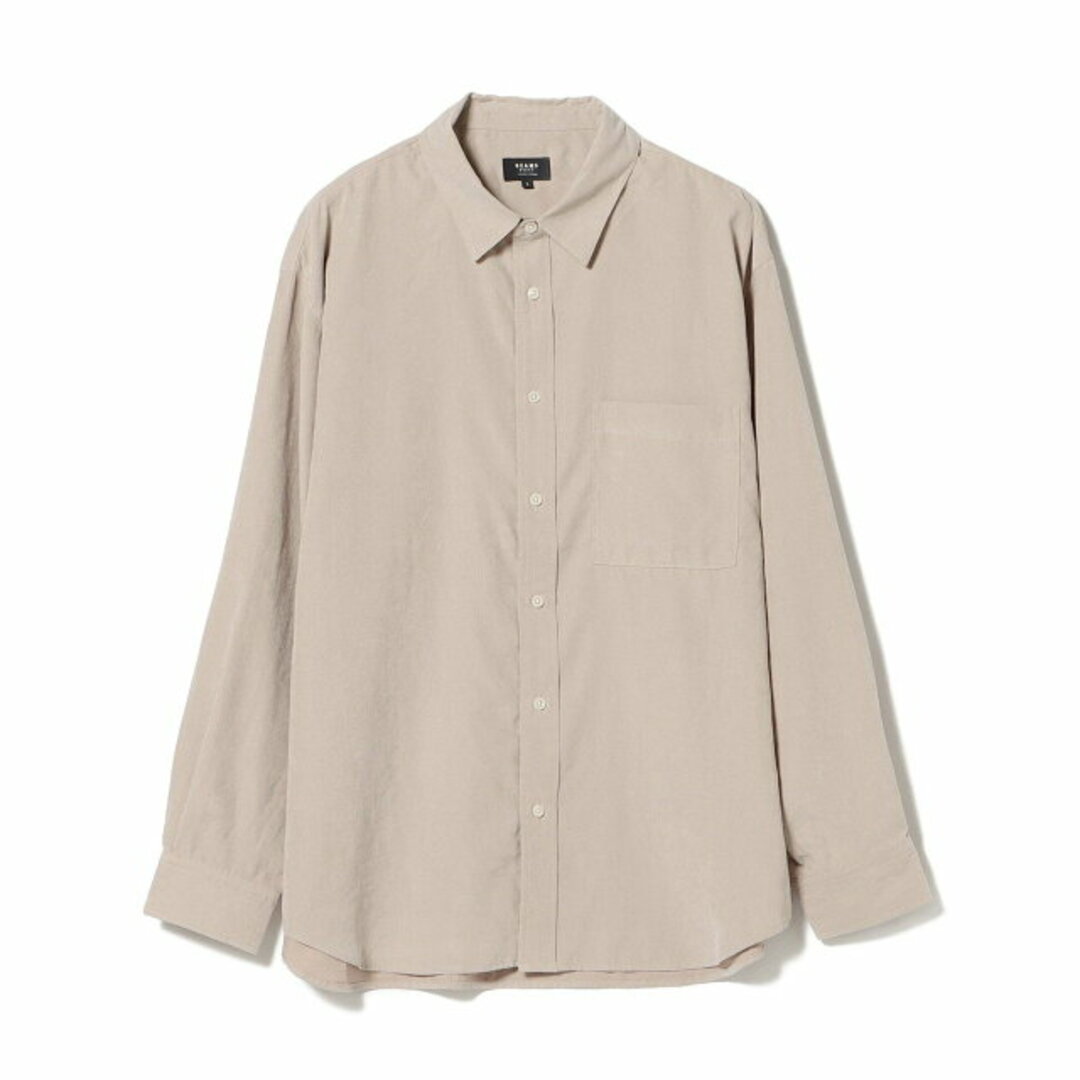 BEAMS(ビームス)の【BEIGE】BEAMS HEART / フィブリル ロングスリーブ シャツ メンズのトップス(シャツ)の商品写真