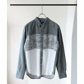 ビームス(BEAMS)の【GREY】BEAMS HEART / ニット切替 シャツ(その他)