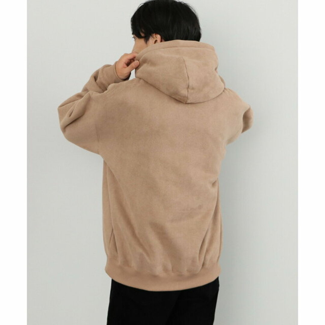 BEAMS(ビームス)の【CAMEL】BEAMS HEART / フェイク スエード ボア パーカー メンズのトップス(スウェット)の商品写真