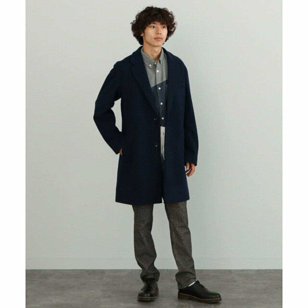 Beams Heart チェスターコート men's ネイビー - アウター