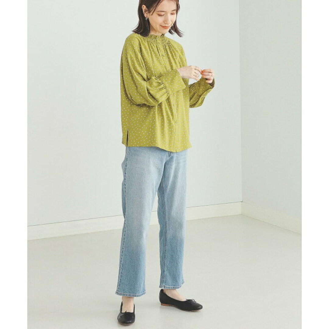 BEAMS(ビームス)の【ﾏｽﾀｰﾄﾞﾄﾞｯﾄ】BEAMS HEART / 2WAY シャーリングブラウス レディースのトップス(シャツ/ブラウス(長袖/七分))の商品写真