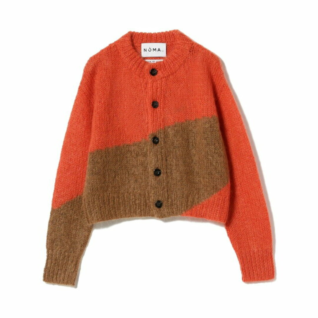 ORANGE】NOMA t.d. * Ray BEAMS / 別注 モヘア ニット カーディガン