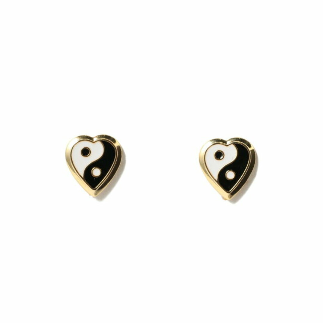 Ray BEAMS(レイビームス)の【WHITE*BLACK】Ray BEAMS / yinyang エポ イヤリング レディースのアクセサリー(その他)の商品写真