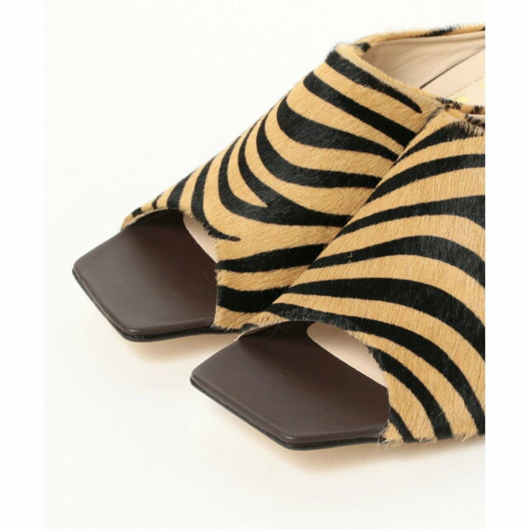 Ray BEAMS(レイビームス)の【ZEBRA_BRN】【36】REMME / Pony MULE レディースの靴/シューズ(サンダル)の商品写真