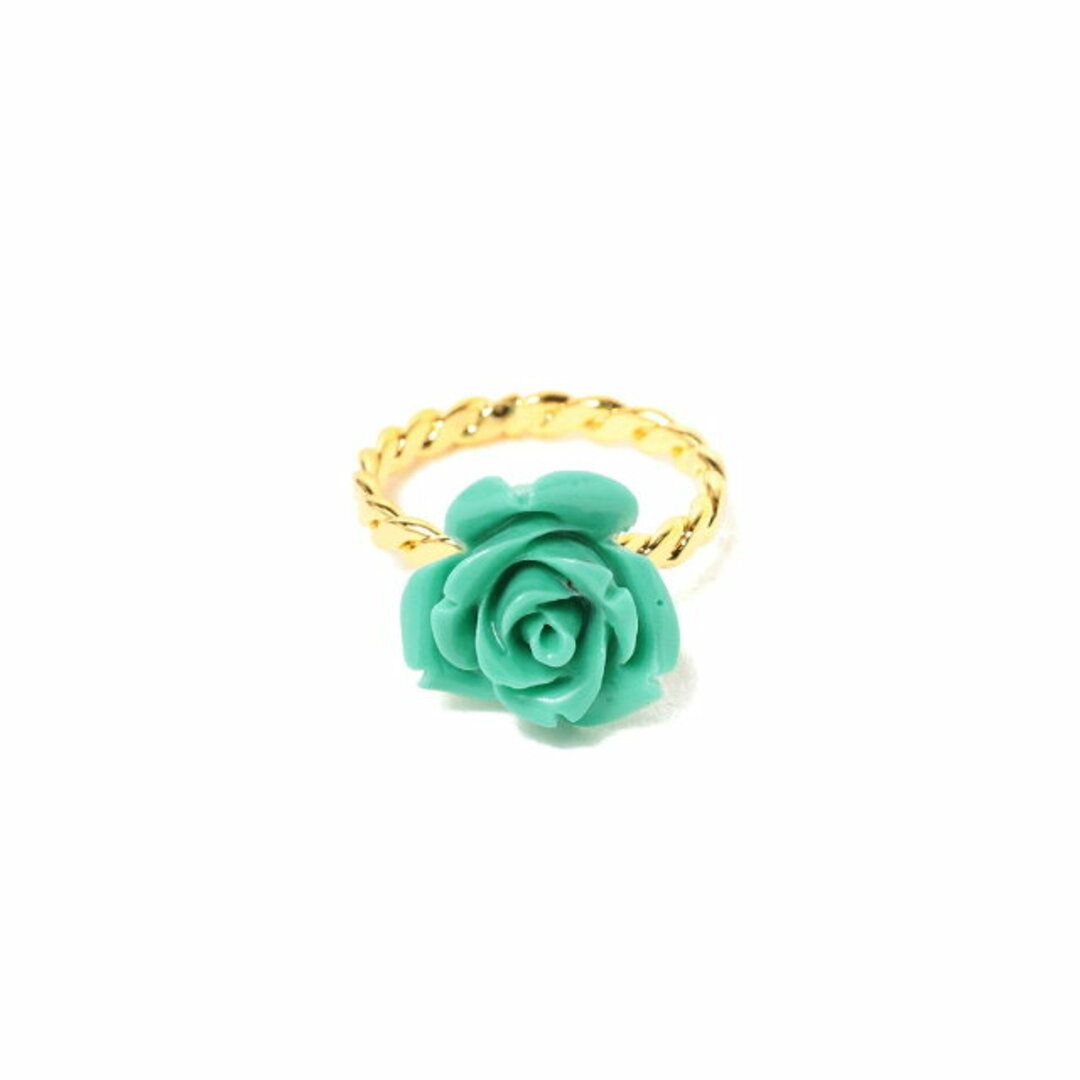 Ray BEAMS(レイビームス)の【TURQUOISE】Ray BEAMS / ROSE リング レディースのアクセサリー(その他)の商品写真