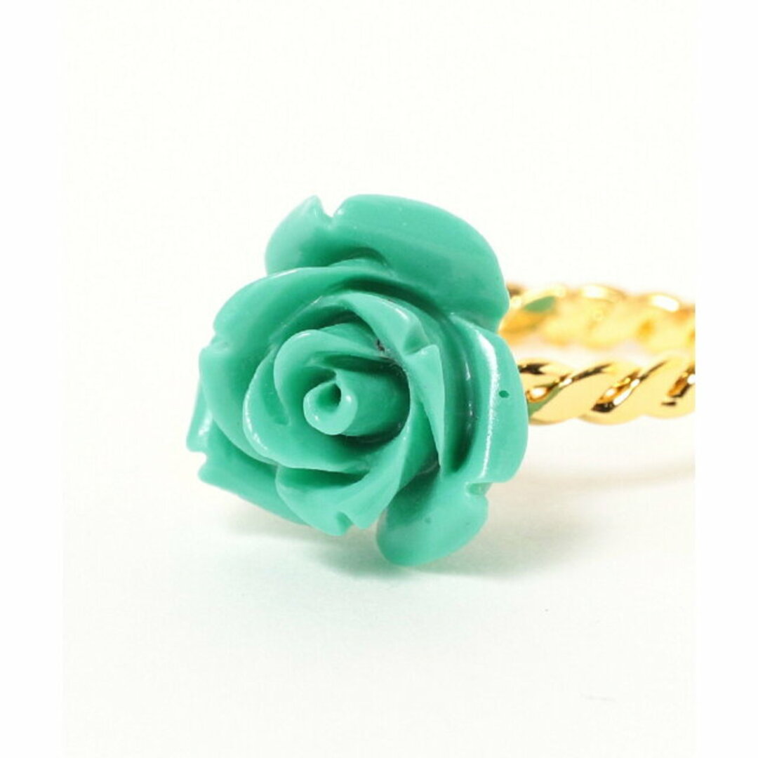 Ray BEAMS(レイビームス)の【TURQUOISE】Ray BEAMS / ROSE リング レディースのアクセサリー(その他)の商品写真