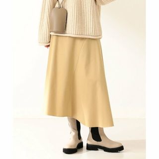 デミルクスビームス(Demi-Luxe BEAMS)の【BEIGE】Demi-Luxe BEAMS / ツイル フレアスカート(ロングスカート)