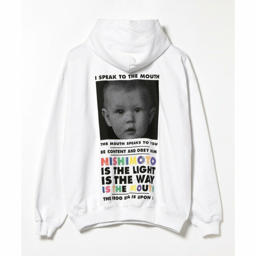 BEAMS T - 【WHITE】NISHIMOTO IS THE MOUTH / CLASSIC SWEAT HOODIE