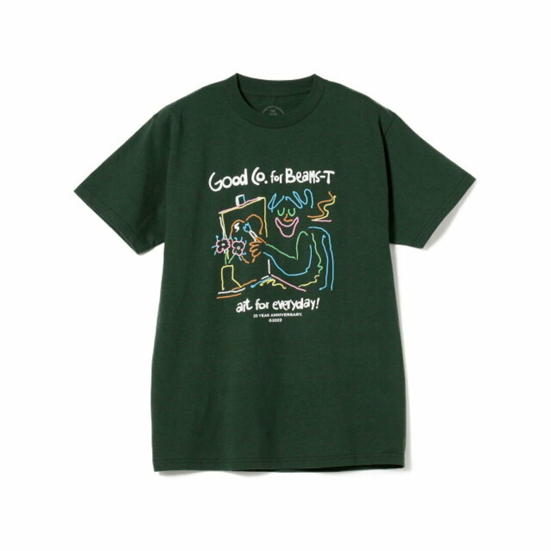 【GREEN】THE GOOD COMPANY * BEAMS T / 20th Anniversary T-shirt