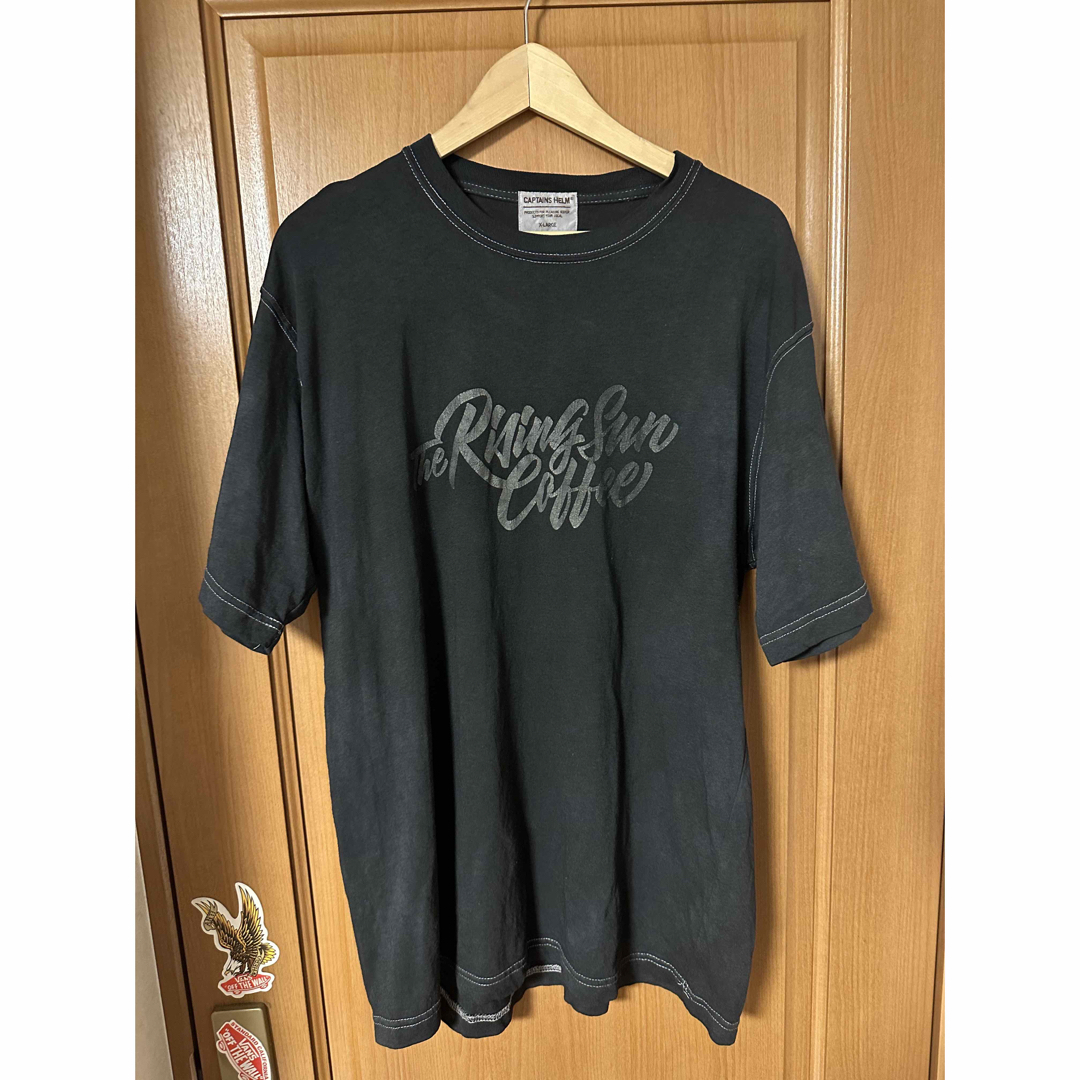 captains helm × rising sun coffee Tシャツ