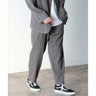 ビーミング ライフストア バイ ビームス(B:MING LIFE STORE by BEAMS)の【GREY】UNIVERSAL OVERALL * B:MING by BEAMS / 別注 CITY DWELLERS ウールライク 1プリーツ スラックス (セットアッ(その他)