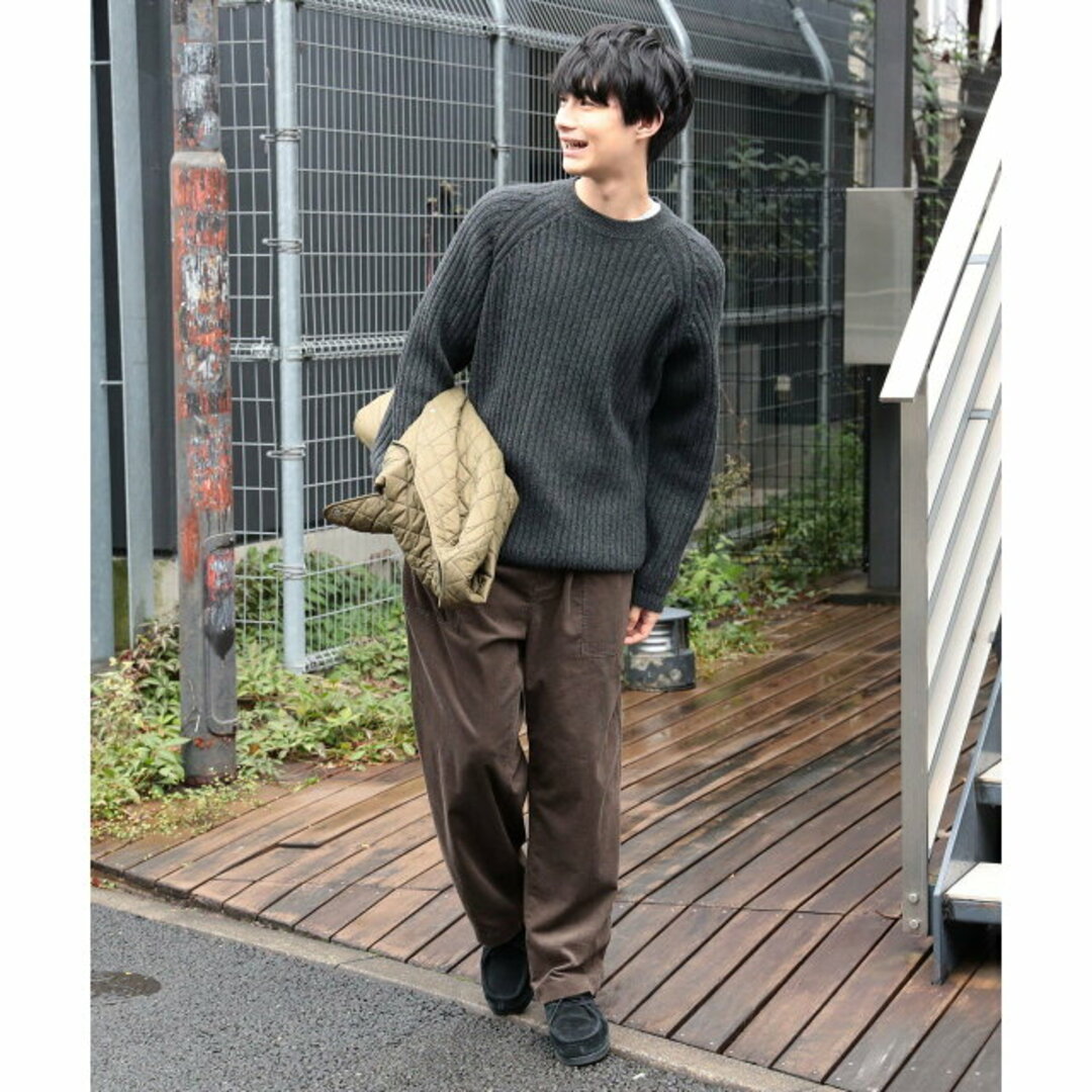 B:MING LIFE STORE by BEAMS by BEAMS 3ゲージ クルーネックニットの通販 by BEAMS OUTLET|ビーミング ライフストア バイ ビームスならラクマ ニット B:MING by BEAMS クルーネック ガンジーセーター
