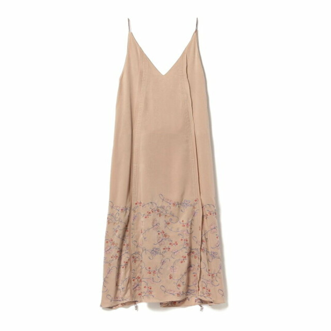 BEAMS BOY(ビームスボーイ)の【PINK】【0】maturely / Embroidery Cut off Dress レディースのワンピース(ロングワンピース/マキシワンピース)の商品写真