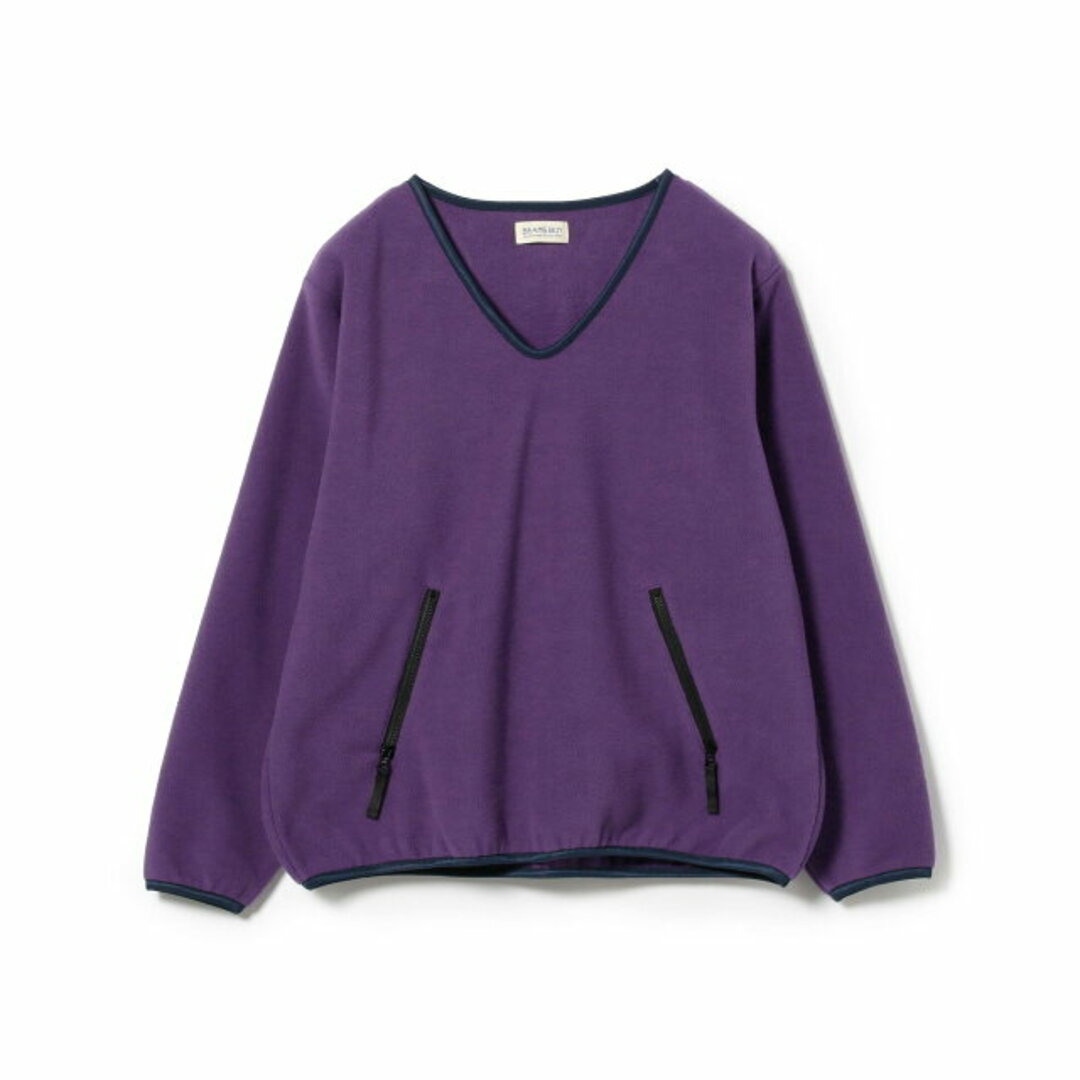 BEAMS BOY(ビームスボーイ)の【PURPLE】BEAMS BOY / デタッチカラー フリース プルオーバー レディースのトップス(カットソー(長袖/七分))の商品写真