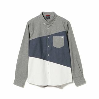 ビームス(BEAMS)の【GREY】BEAMS HEART / トライアングル 切替 シャツ(その他)