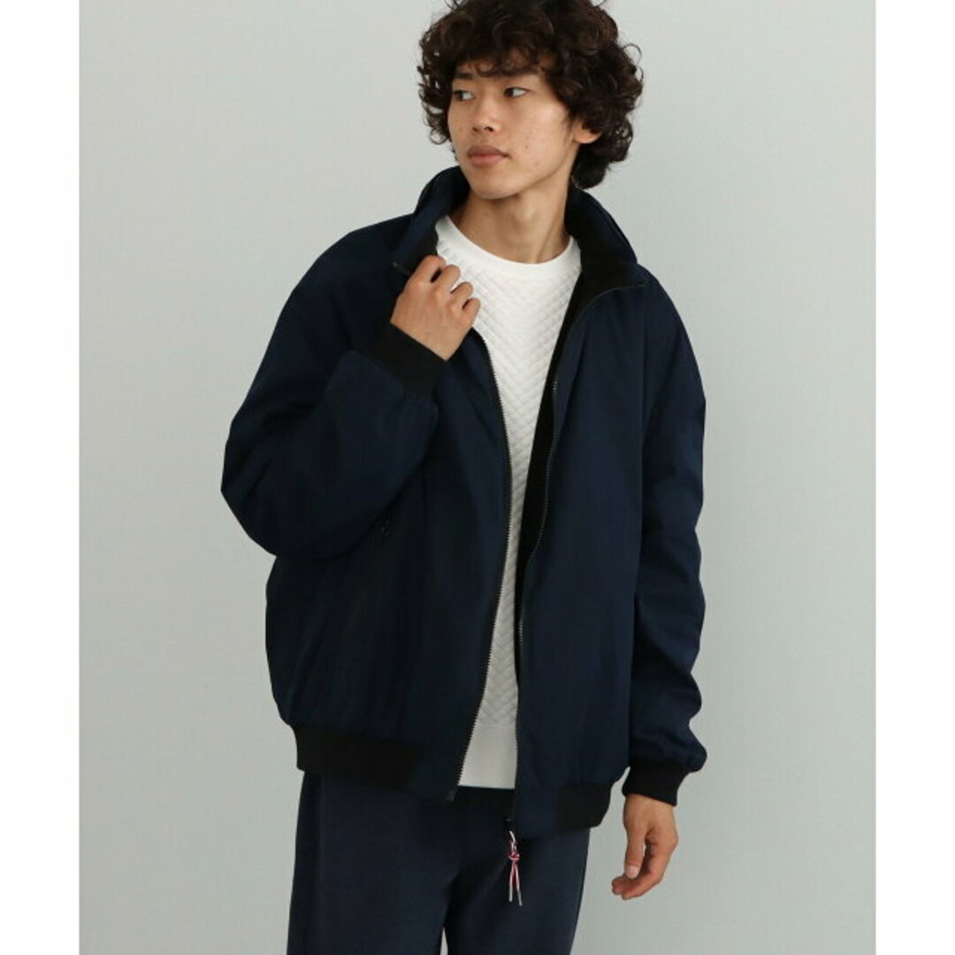 【NAVY】【M】BEAMS HEART / ボリュームネック リバーシブル ブルゾン | フリマアプリ ラクマ