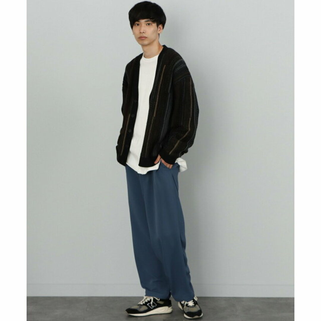 BEAMS(ビームス)の【NAVY】【S】BEAMS HEART / アソート レトロ ビッグ カーディガン メンズのトップス(ニット/セーター)の商品写真