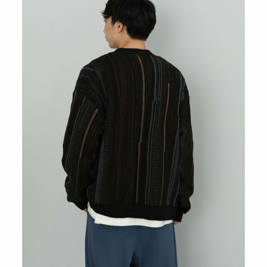 BEAMS(ビームス)の【NAVY】【S】BEAMS HEART / アソート レトロ ビッグ カーディガン メンズのトップス(ニット/セーター)の商品写真