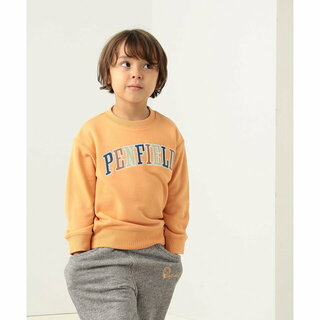 【ORANGE】PENFIELD * BEAMS mini / ロゴスウェット プルオーバー 22F(90~150cm)(Tシャツ/カットソー)