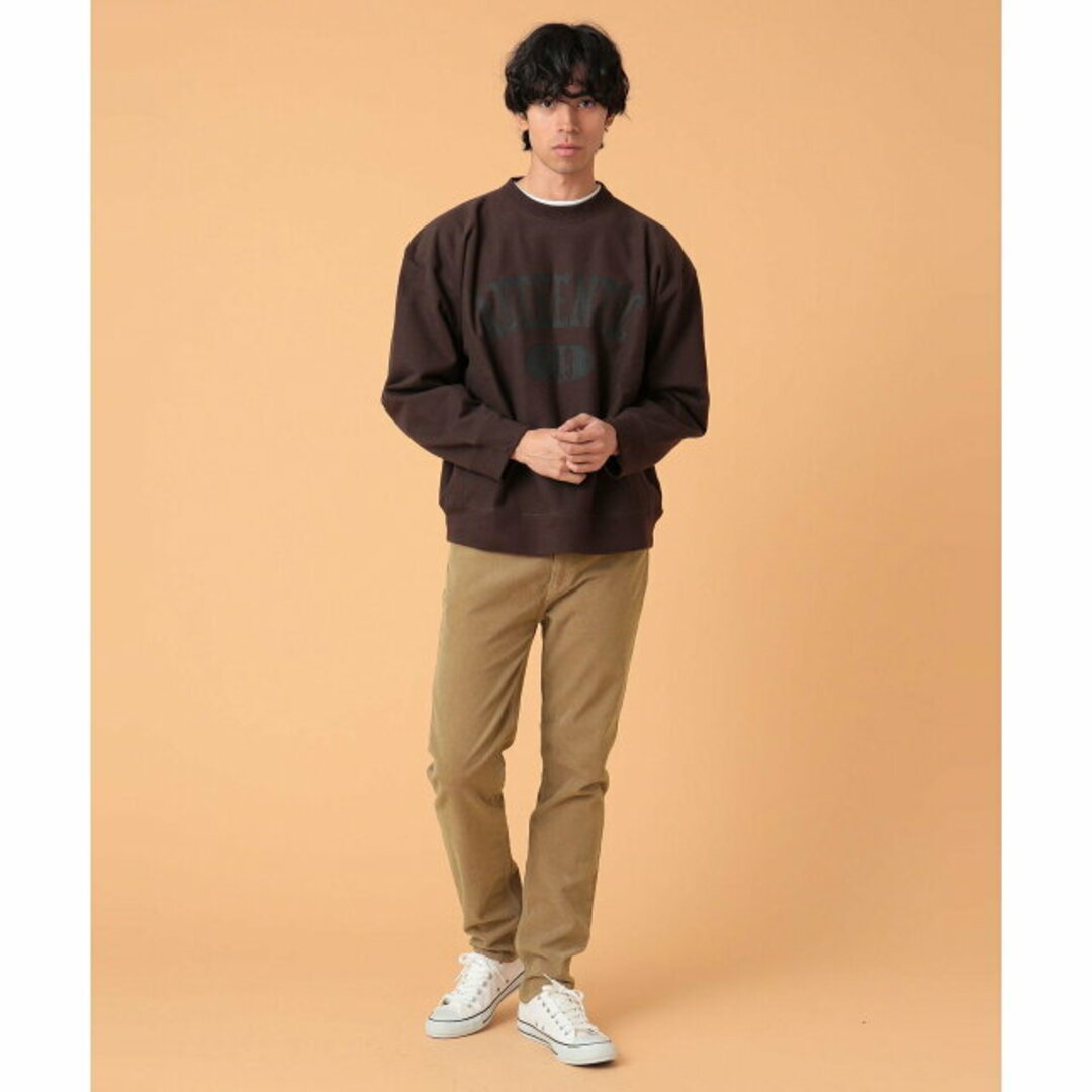 BEAMS LIGHTS(ビームスライツ)の【D.BROWN】BEAMS LIGHTS / ヴィンテージ プリント クルー スウェット22 メンズのトップス(スウェット)の商品写真