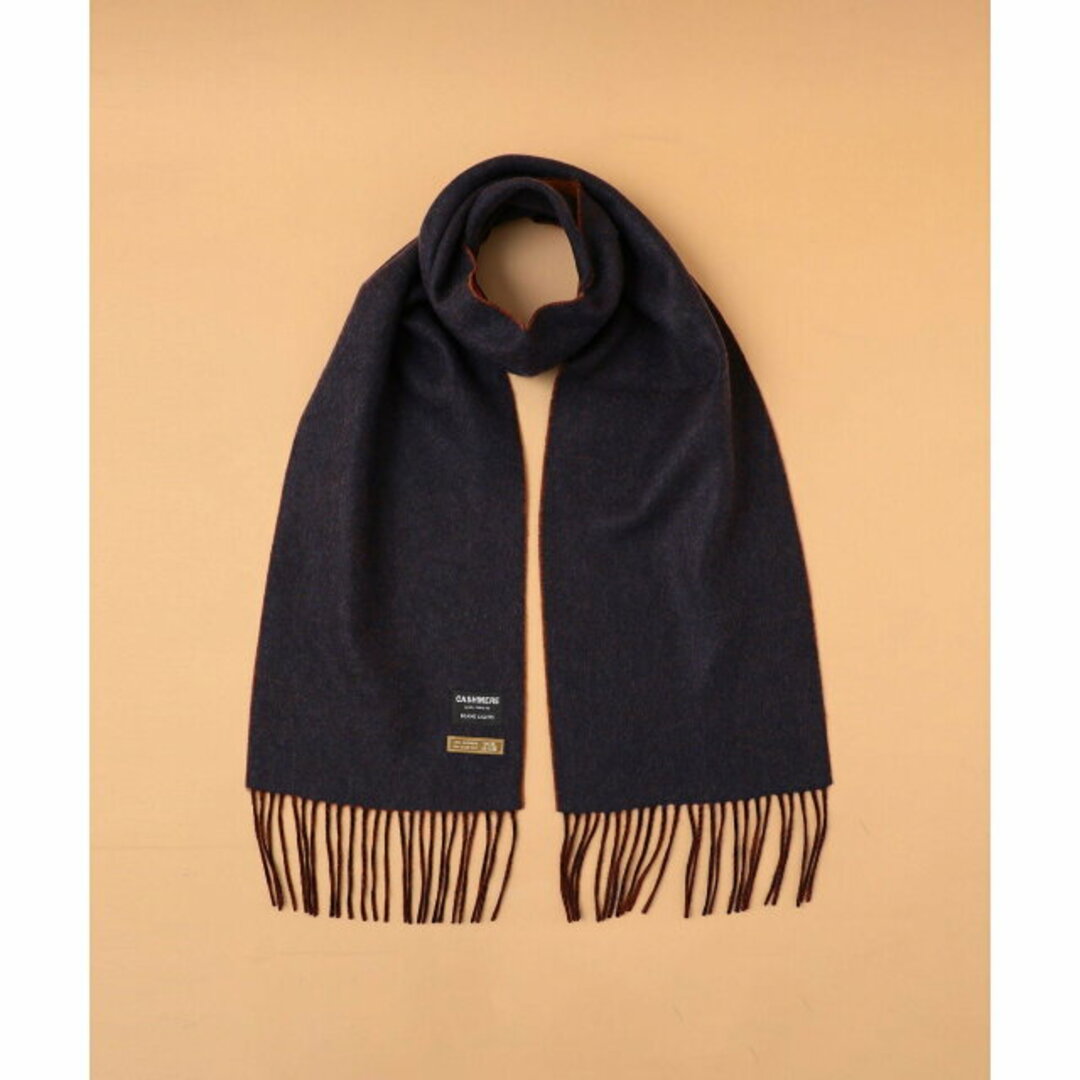 NAVY】BEAMS LIGHTS / カシミヤ ソリッド マフラー - マフラー