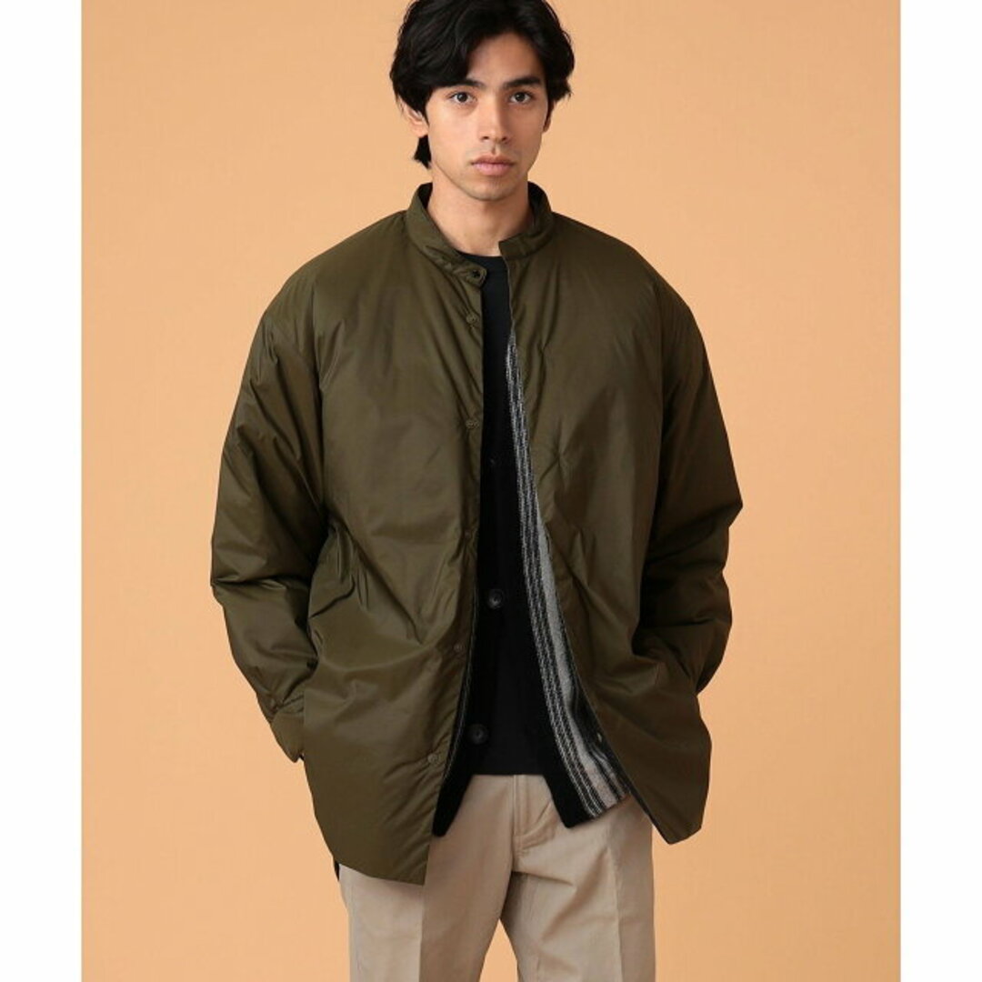 BEAMS LIGHTS(ビームスライツ)の【OLIVE】BEAMS LIGHTS / インサレーション ロング シャツ メンズのジャケット/アウター(ブルゾン)の商品写真