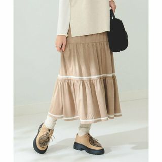 ビーミング ライフストア バイ ビームス(B:MING LIFE STORE by BEAMS)の【BEIGE】B:MING by BEAMS / フェイク スエード スカート(ロングスカート)