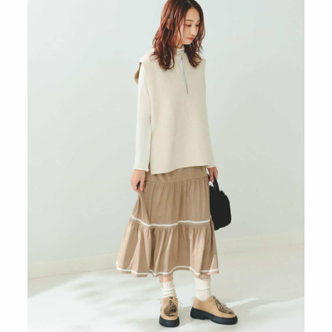 B:MING LIFE STORE by BEAMS(ビーミング ライフストア バイ ビームス)の【CAMEL】B:MING by BEAMS / フェイクファー プラットフォーム ブーツ レディースの靴/シューズ(ハイヒール/パンプス)の商品写真