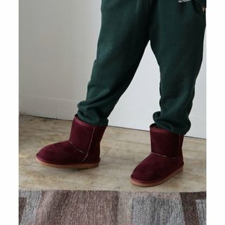 B:MING LIFE STORE by BEAMS - 【BORDEAUX】B:MING by BEAMS / ベーシック フェイクムートン ブーツ(17~22cm)