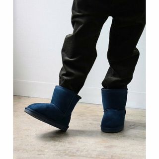 B:MING LIFE STORE by BEAMS - 【NAVY】B:MING by BEAMS / ベーシック フェイクムートン ブーツ(17~22cm)