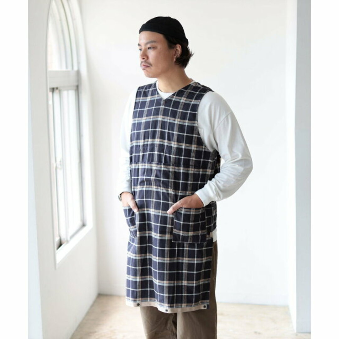 【BROWN】NAPRON * B:MING by BEAMS / 別注 ベスト エプロン 1