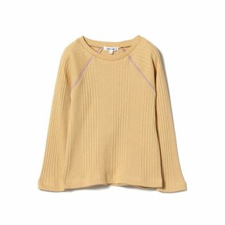 ビーミング ライフストア バイ ビームス(B:MING LIFE STORE by BEAMS)の【LT.YELLOW】B:MING by BEAMS / リブ ロングスリーブ Tシャツ(90~150cm)(Tシャツ/カットソー)