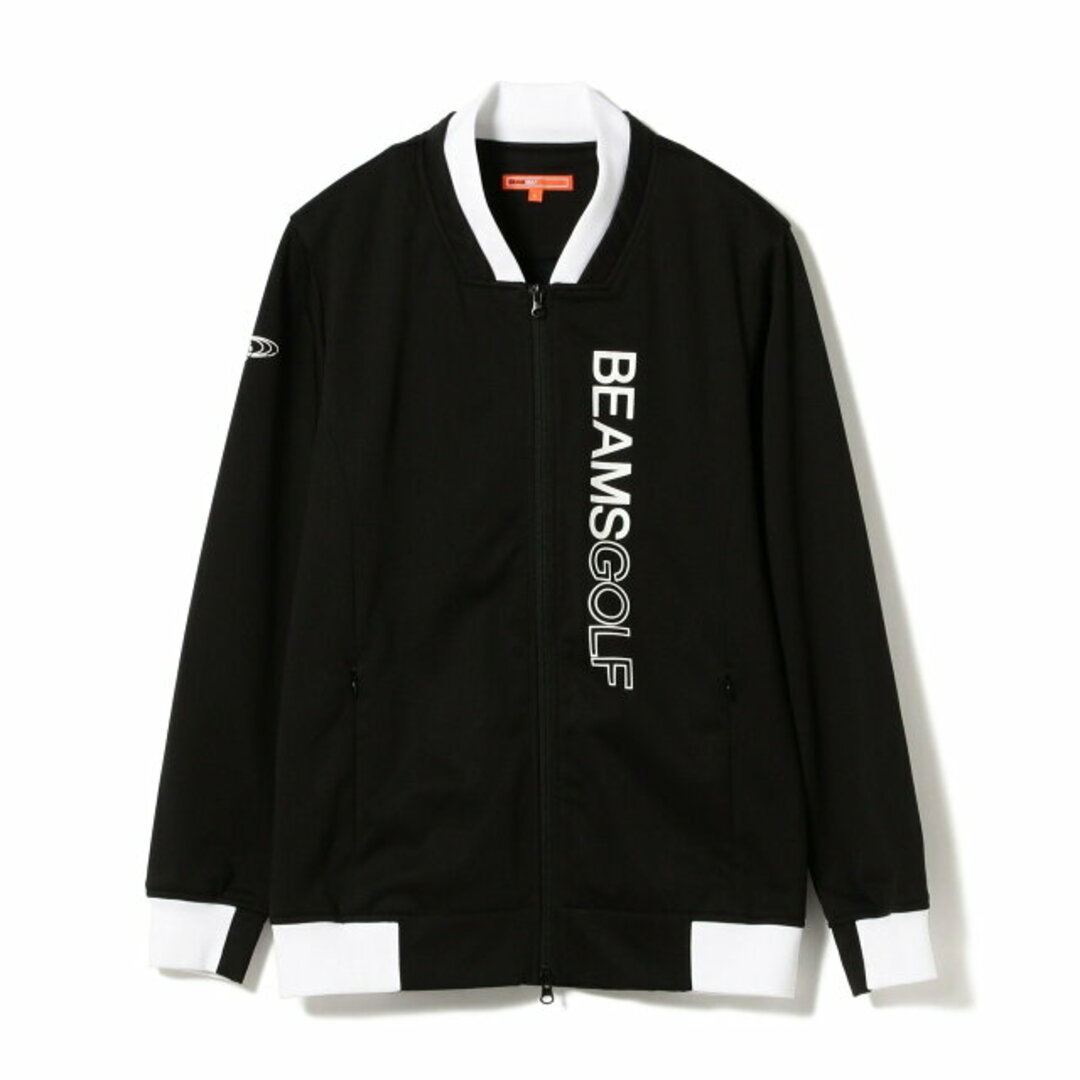 【BLACK】BEAMS GOLF ORANGE LABEL / ボンディング フルジップ ブルゾン