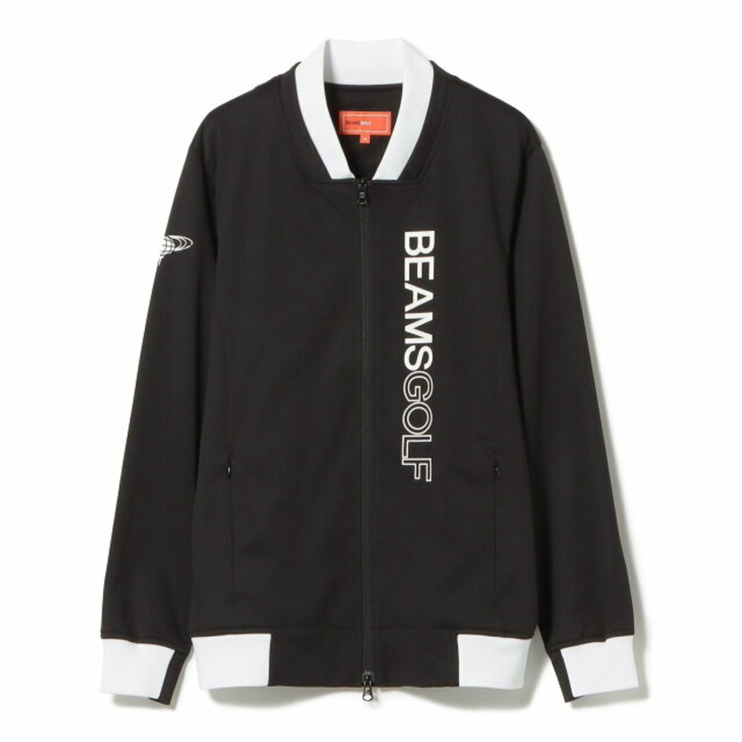 【BLACK】BEAMS GOLF ORANGE LABEL / ボンディング フルジップ ブルゾン