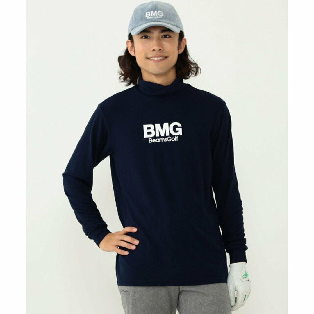 【NAVY】<MEN>BEAMS GOLF ORANGE LABEL / BMG プレミアウォーム(R)タートルネックシャツ