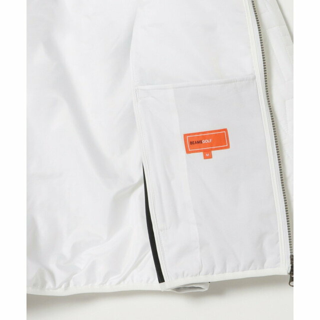 【WHITE】<MEN>BEAMS GOLF ORANGE LABEL / BMG 中綿 ブルゾン