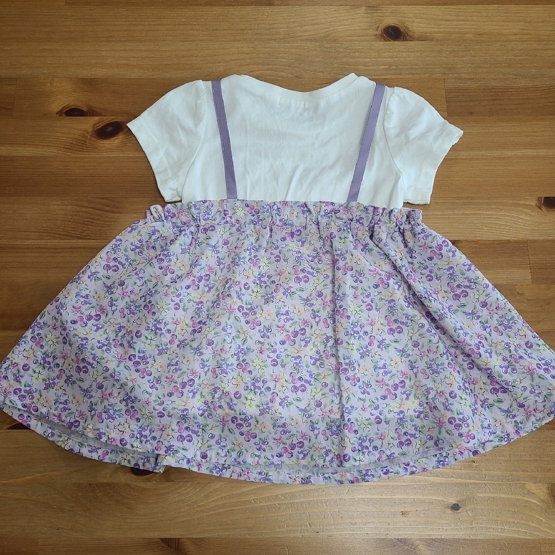 anyFAM(エニィファム)のエニィファム フルーツ柄 トップス 100cm キッズ/ベビー/マタニティのキッズ服女の子用(90cm~)(Tシャツ/カットソー)の商品写真