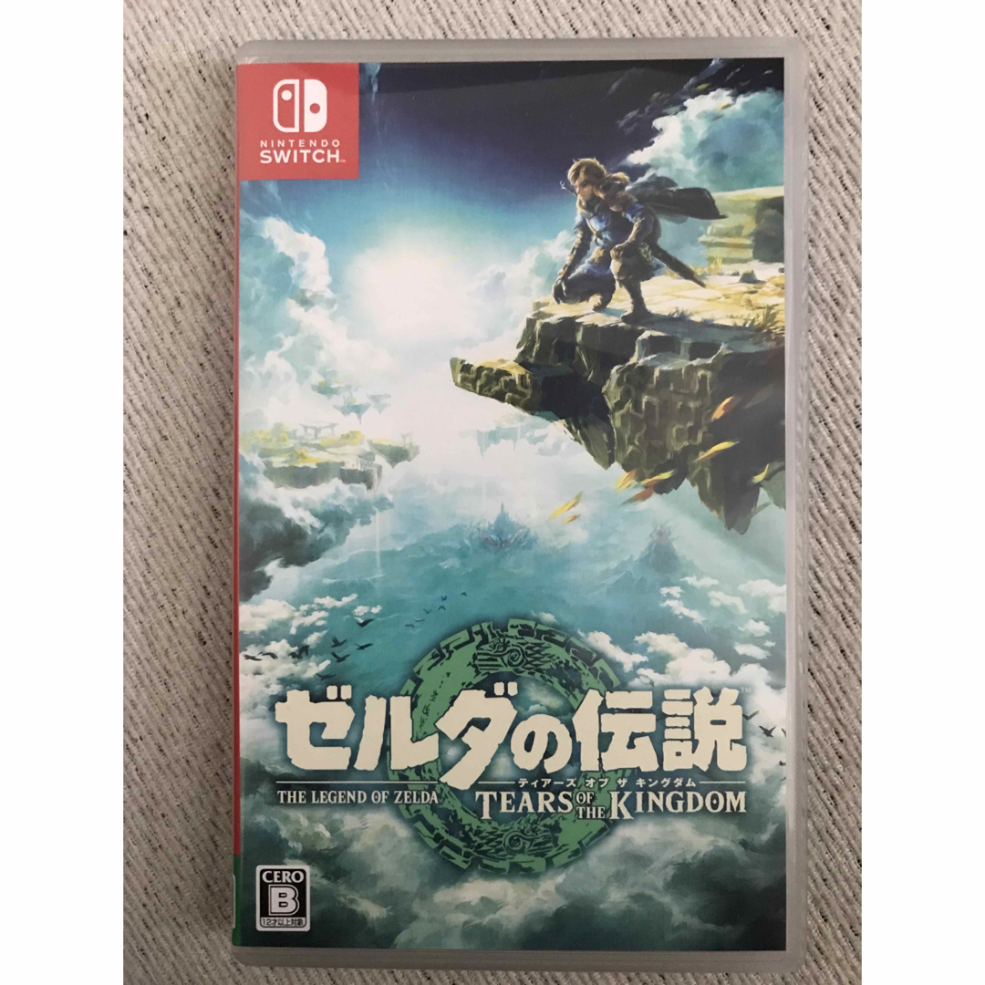 ゼルダの伝説　ティアーズ オブ ザ キングダム Switch家庭用ゲームソフト