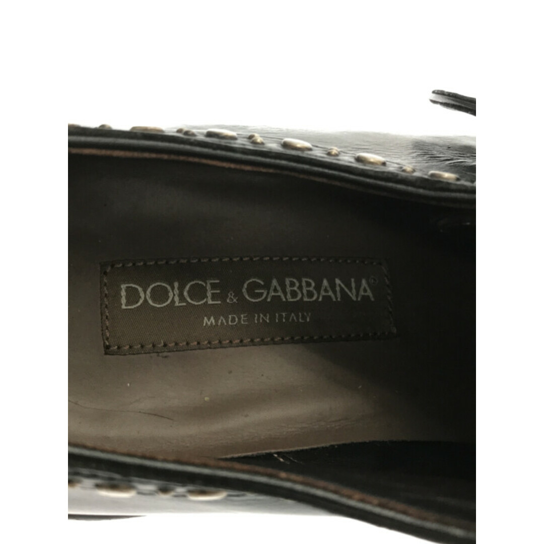 DOLCE&GABBANA(ドルチェアンドガッバーナ)のDOLCE&GABBANA ドルチェ＆ガッバーナ レザーシューズ メンズの靴/シューズ(その他)の商品写真