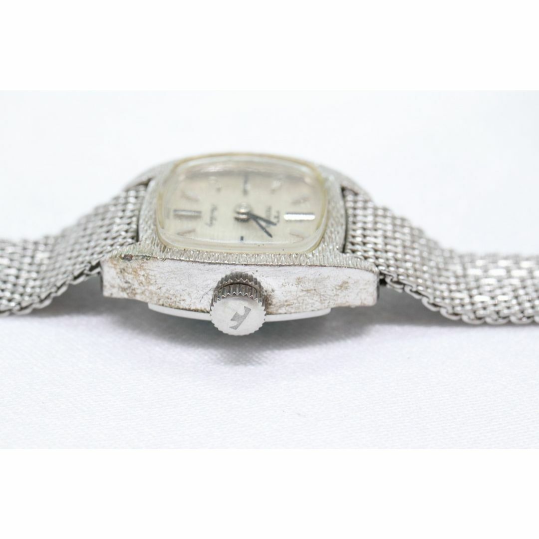 TECHNOS(テクノス)の【W70-58】動作品 テクノス スターレディ 手巻き 腕時計 機械式 レトロ レディースのファッション小物(腕時計)の商品写真