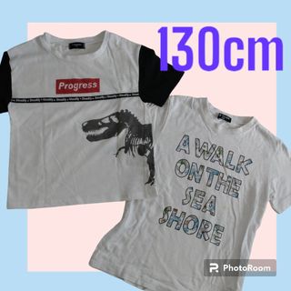 男の子　130　夏服　まとめ売り　半袖　セット　キッズ　Tシャツ(その他)