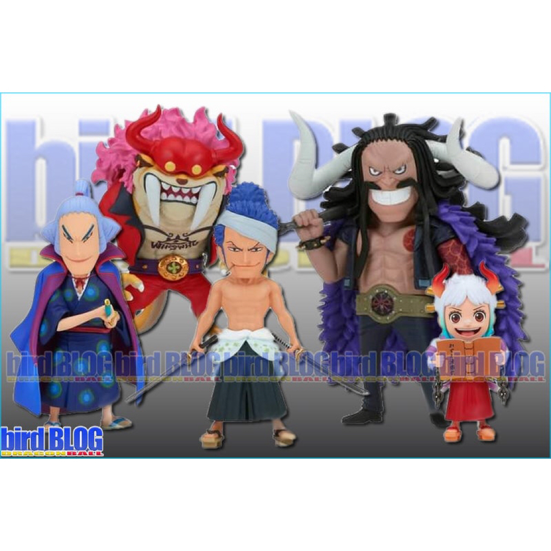 BANPRESTO - ワンピース ワールドコレクタブルフィギュア-ワノ国鬼ヶ島