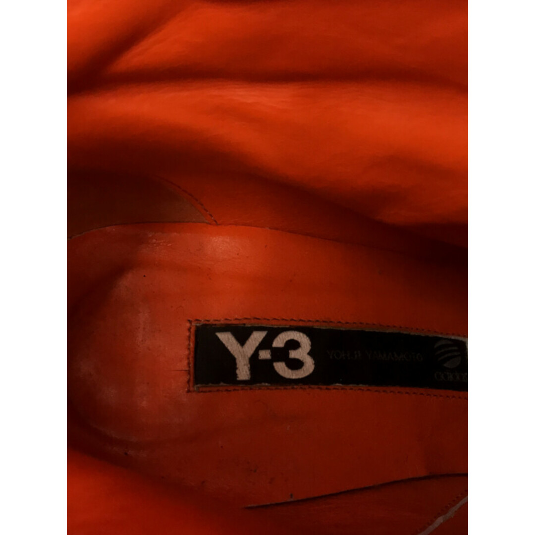 Y-3(ワイスリー)のY-3 ワイスリー サイドジップロングヒールレザーブーツ ブラック 37 レディースの靴/シューズ(ブーツ)の商品写真