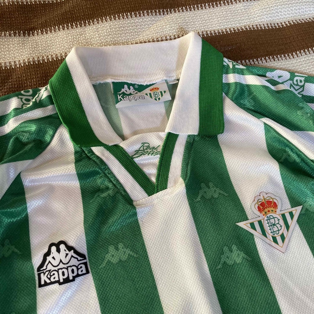 Kappa(カッパ)の90'sサッカーレアルベティスユニフォームスペインリーガエスパニョーラ メンズのトップス(Tシャツ/カットソー(半袖/袖なし))の商品写真