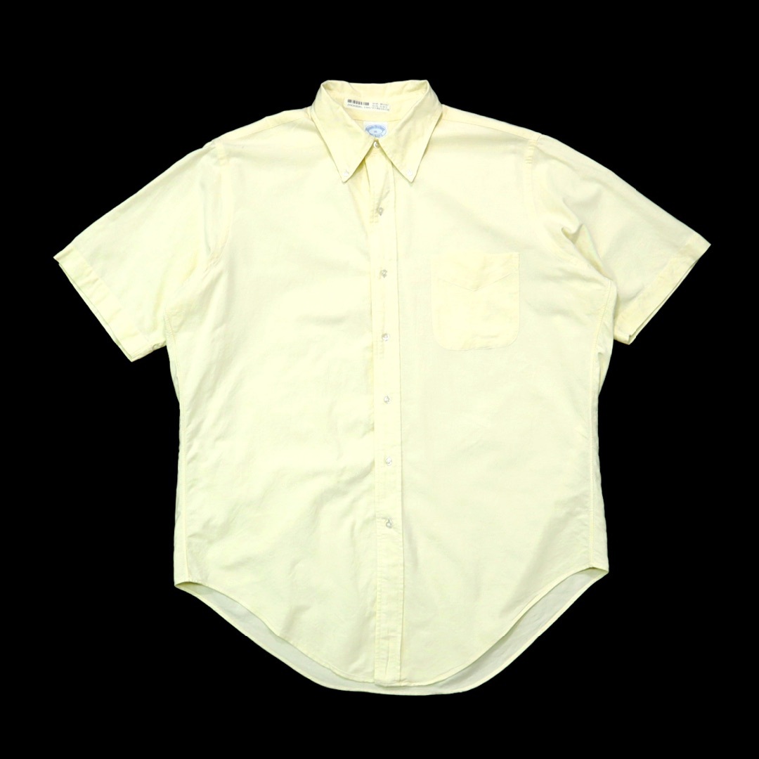 90s ブルックスブラザーズ MAKERS USA製 ボタンダウン 半袖 シャツ